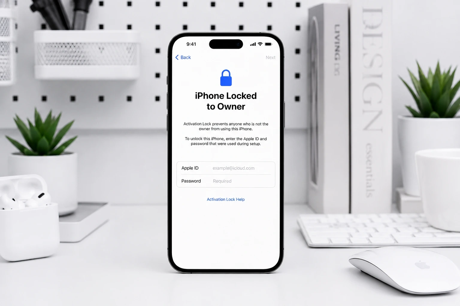 Activation lock solutions provided by cell depot